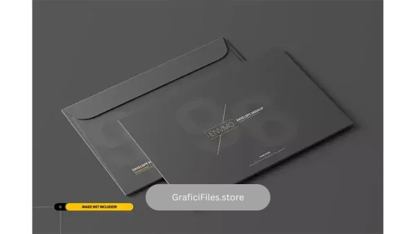 دانلود موکاپ پاکت نامه Envelope psd mockup