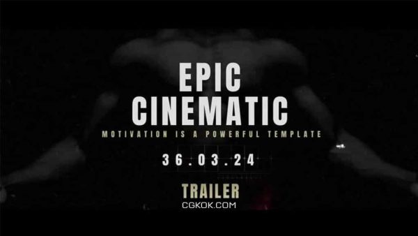 پروژه پریمیر تریلر سینمایی حماسی Epic Cinematic Trailer