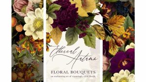 دانلود کلیپ آرت دسته گل پاییزی Ethereal Autumn Floral Bouquets