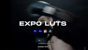 دانلود پریست رنگ Expo LUTs Color Presets