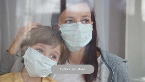 فوتیج Family In Facial Masks At Home