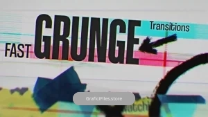 ترانزیشن پریمیر گرانج Fast Grunge Transitions