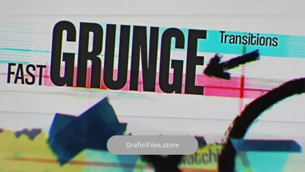 ترانزیشن پریمیر گرانج Fast Grunge Transitions