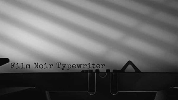 پروژه افترافکت تیتراژ فیلم پلیسی و کاراگاهی Film Noir Typewriter