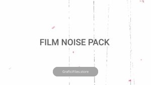 دانلود فوتیج نویز و خرابی فیلم Film Noise Pack