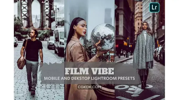 دانلود پریست لایت روم فیلم Film Vibe Lightroom Presets Dekstop and Mobile