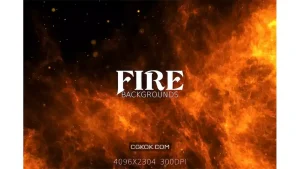 دانلود بک گراند آتش Fire Backgrounds