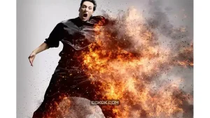 دانلود اکشن فتوشاپ ایجاد افکت آتش بر روی تصاویر Firestorm Photoshop Action