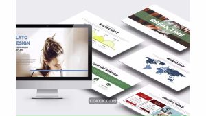 دانلود قالب پاورپوینت و گوگل اسلاید کسب و کار Flato : Creative Business Google Slides Template