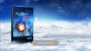 مجموعه فوتیج و افکت صوتی و محیط HDRI هوانوردی Flight Kit