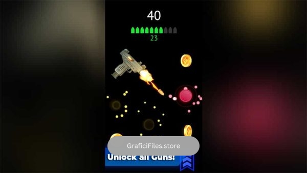 دانلود پروژه بازی Flip The Gun برای یونیتی