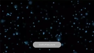 دانلود بک گراند موشن گرافیک نقاط آبی شناور Floating Blue Dots