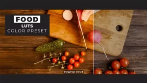 پریست داوینچی ریزالو اصلاح رنگ غذا Food LUTs