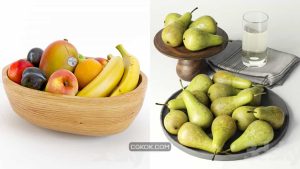 دانلود مدل سه بعدی میوه
