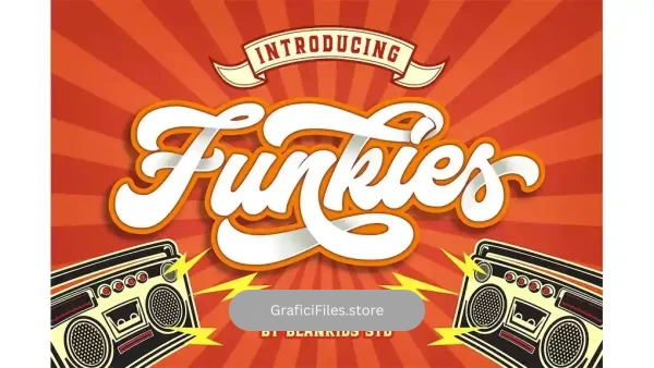 دانلود فونت انگلیسی دست نویس Funkies Bold Script Font