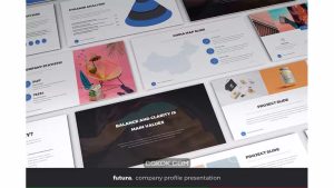 دانلود قالب پاورپوینت پرزنتیشن شرکتی Futura Company Presentation