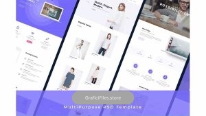 دانلود قالب لایه باز چند منظوره شرکتی Futura – Multipurpose Corporate PSD Template