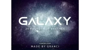دانلود براش کهکشان فتوشاپ Galaxy Photoshop Brushes