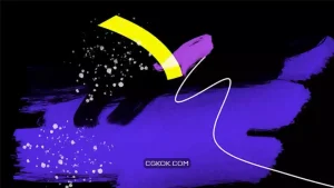 پروژه داوینچی ریزالو لوگو گلیچ Glitch Logo Intro Grunge Distortion