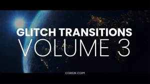 دانلود پریست افترافکت ترانزیشن گلیچ Glitch Transitions Vol3