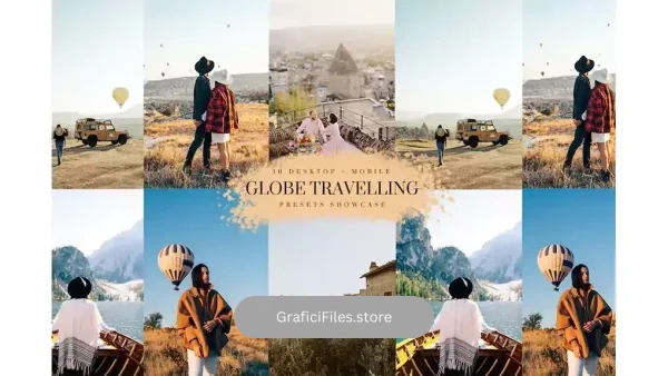 دانلود پریست لایت روم و فتوشاپ جهانگردی Globe Travelling Presets