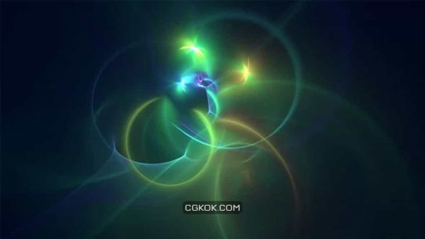 دانلود بک گراند موشن گرافیک Glowing Fractal