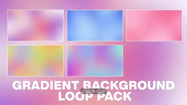 دانلود بک گراند موشن گرافیک گرادیان Gradient Background Loop Pack