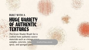 دانلود شیدر و براش نقطه ایی Grain Brush