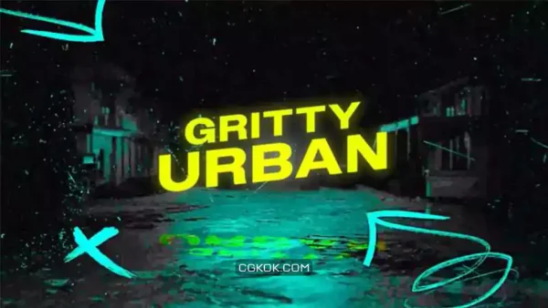 لوگو موشن پریمیر Gritty Urban Reveal