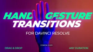 ترانزیشن داوینچی ریزالو ژست دست Hand Gesture Transitions