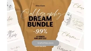 دانلود فونت انگلیسی دست نویس Handwritten Font Bundle