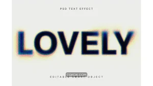 دانلود افکت متن مه آلود Hazy Colour Dissolving PSD Text Effect