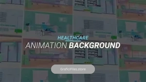 پروژه افترافکت بک گراند موشن گرافیک بهداشت و درمان Healthcare – Animation Background
