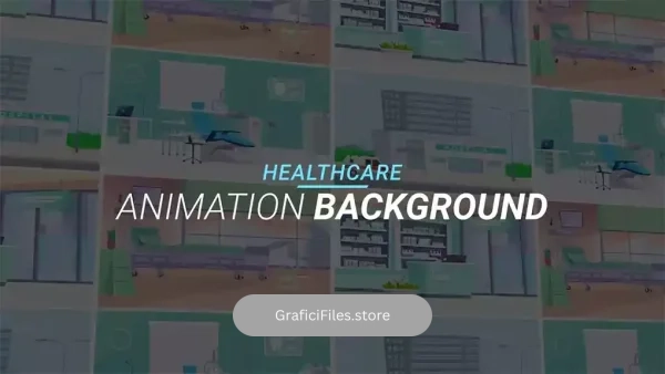 پروژه افترافکت بک گراند موشن گرافیک بهداشت و درمان Healthcare – Animation Background