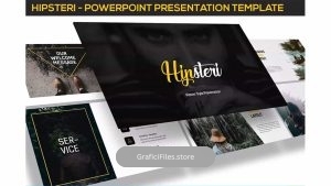 دانلود قالب پاورپوینت Hipsteri – Hipster Style Powerpoint Presentation