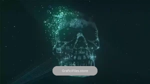 پروژه پریمیر لوگو موشن هولوگرام Hologram Scan Logo