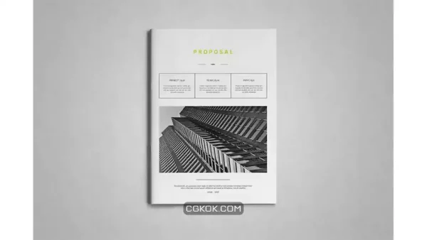 دانلود قالب ایندیزاین پروپوزال کسب و کار Indesign Business Proposal Template