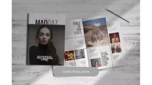 دانلود قالب ایندیزاین مجله InDesign Magazine Template 26