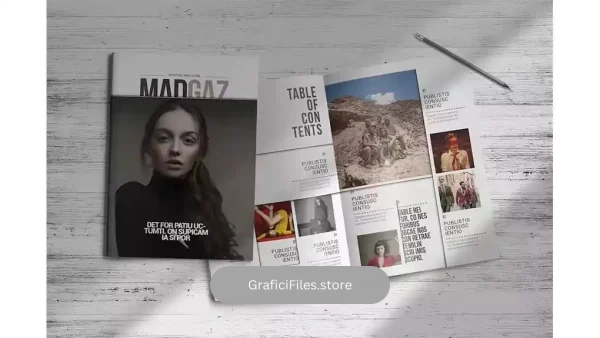 دانلود قالب ایندیزاین مجله InDesign Magazine Template 26