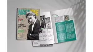 دانلود قالب ایندیزاین مجله InDesign Magazine Template 32