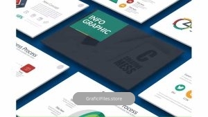 دانلود قالب پاورپوینت و گوگل اسلاید اینفوگرافیک INFOGRAPHIC Google Slides