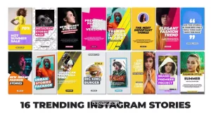 پروژه پریمیر استوری اینستاگرام Instagram Stories – Trending V1