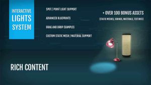 دانلود Interactive Lights System برای آنریل انجین