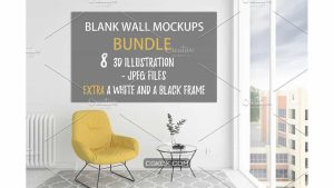 دانلود موکاپ صحنه داخلی Interior Bundle