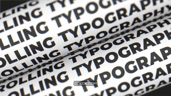 پروژه افترافکت تایپوگرافی Kinetic Typography