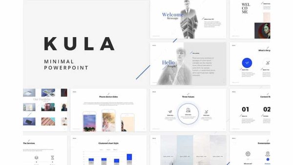 دانلود قالب پاورپوینت KULA Powerpoint Template