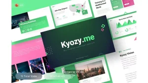 دانلود قالب پاورپوینت چند منظوره Kyozhi – Multipurpose PowerPoint Template