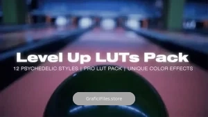 دانلود پریست افترافکت اصلاح رنگ Level Up LUTs Pack