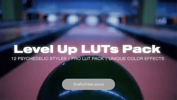 دانلود پریست افترافکت اصلاح رنگ Level Up LUTs Pack