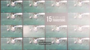 پروژه پریمیر ترانزیشن Light & Scratches Transitions